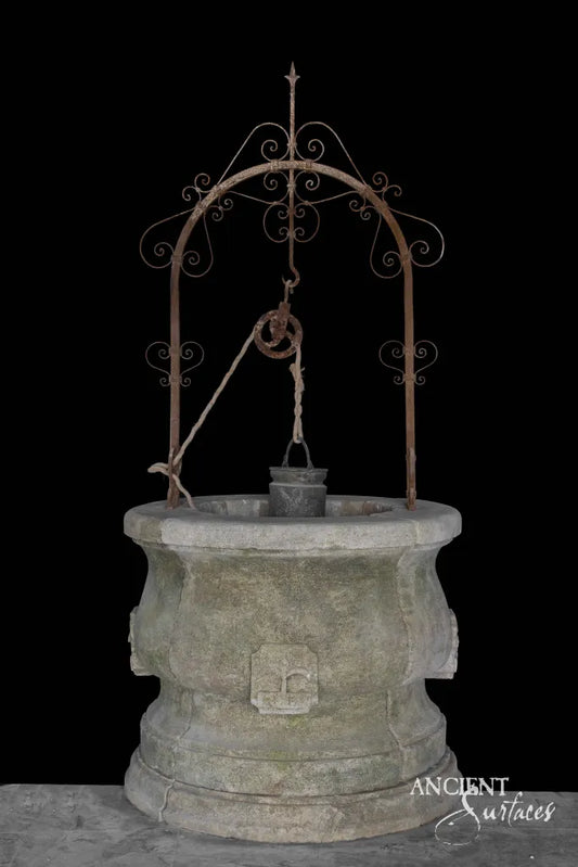 reclaimed_antique_limestone_garden_wells_hand_carved_architectural_stone_ironwork_ancient_surfaces