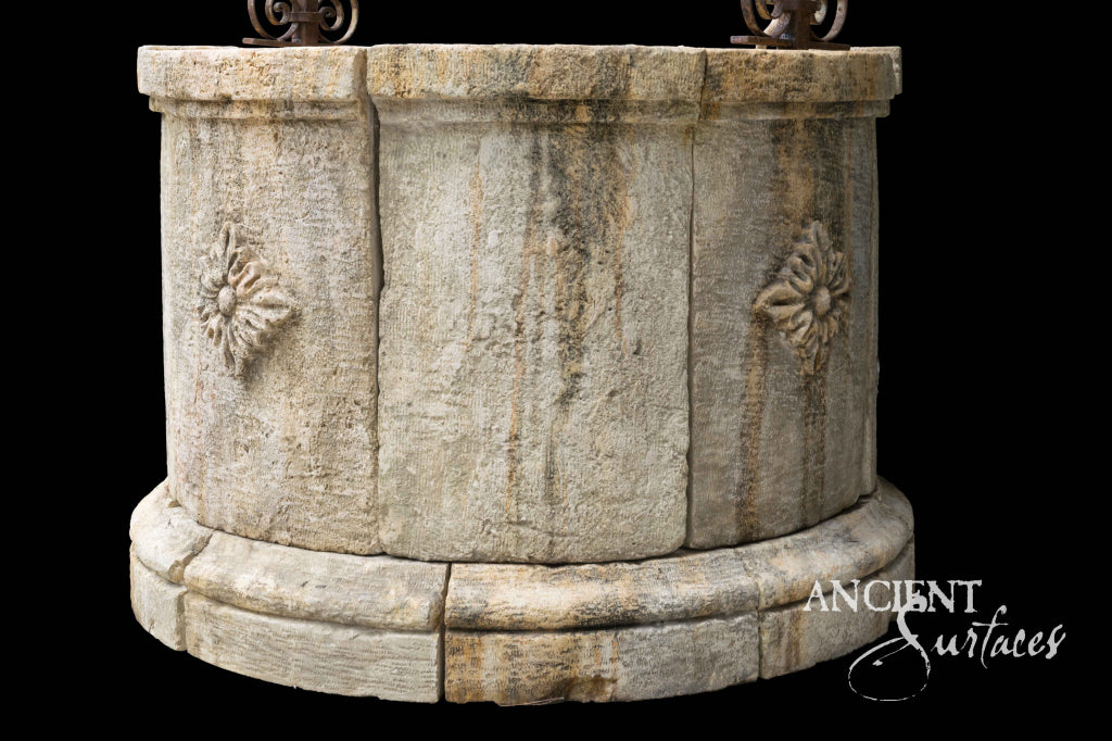 reclaimed_antique_limestone_garden_wells_hand_carved_architectural_stone_ironwork_ancient_surfaces