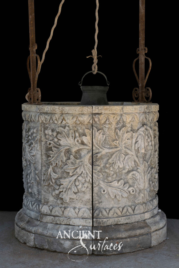 reclaimed_antique_limestone_garden_wells_hand_carved_architectural_stone_ironwork_ancient_surfaces
