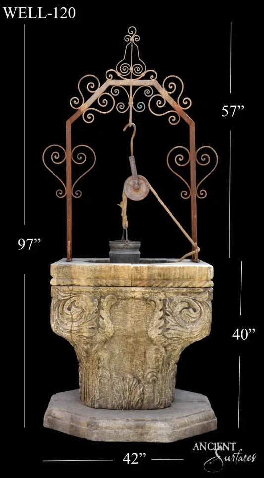 reclaimed_antique_limestone_garden_wells_hand_carved_architectural_stone_ironwork_ancient_surfaces