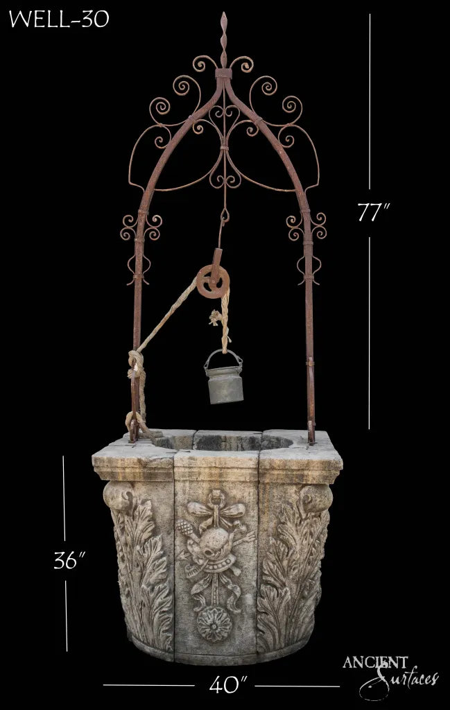 reclaimed_antique_limestone_garden_wells_hand_carved_architectural_stone_ironwork_ancient_surfaces