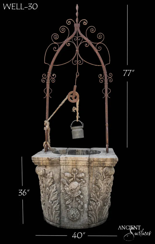 reclaimed_antique_limestone_garden_wells_hand_carved_architectural_stone_ironwork_ancient_surfaces